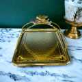 Turkish Ottoman Presentation Tray with Butterfly Handle, Serving Tray, Sweets Serving Trays. 