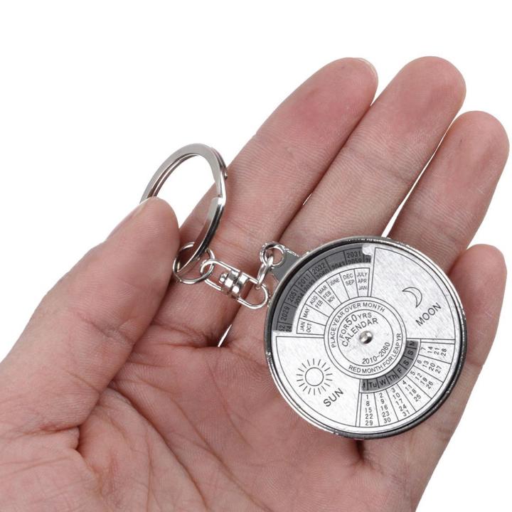 50 years calendar keychain - calendar keychain - keychain - calender 2022 - keychains - stylish keychains - key chain for boys - key chain for bike - keychain for car - customized keychain for car