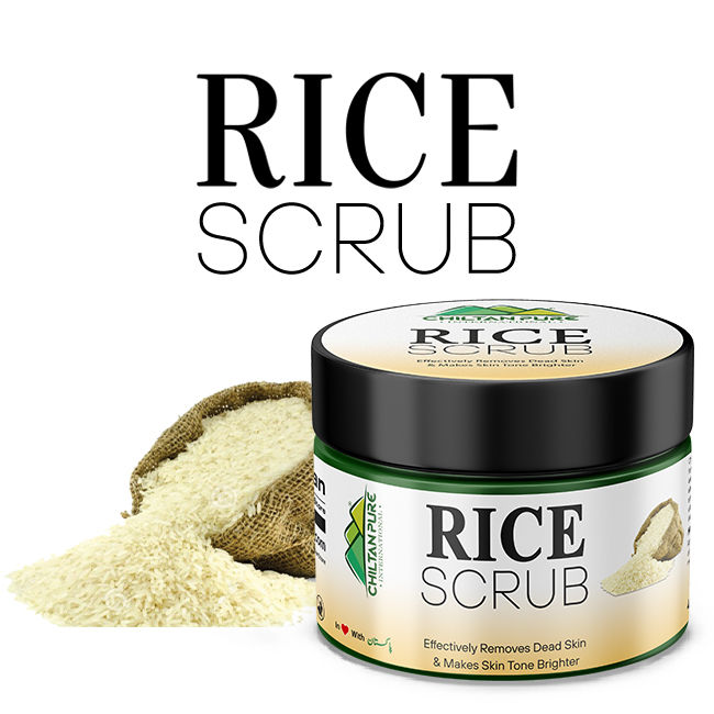 Chiltanpure Rice Face & Body Scrub 450ml