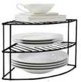 Corner shelf plate Rack _ 3 Tier kitchen Cabinet Organiser. 