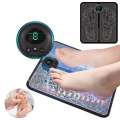 EMS Foot Massager Pad Improve Blood Circulation Relieve Ache Pain USB Rechargeable. 