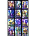 Flash Pokemon Card Game MEGA Cards Ultra Rare Mega EX Popular Trading. 