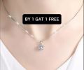 Pendants with chain for girls orignal silver. 