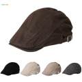 Phenovo Men's Cotton Summer Duckbill Golf Driver Cap Hat with Classic Buckle - Gray, 55-60 cm. 