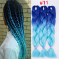 24  Jumbo Hair Extensions Braiding Hair Straight Box BraiFor Girl. 