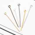EYE Head Pins 50-60Piece /Bag 20-50MM Gold/Silver Pins  For Making Jewelry Findings DIY Accessories. 
