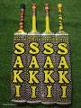 SAKI Player edition coconut bat 2024 tape ball cricket Bat. 