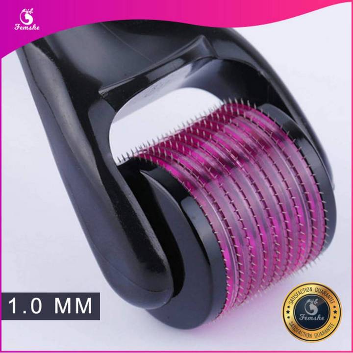 Derma Roller 1mm Skin Therapy Micro-Needle 540 For Acne Scars Wrinkles Stretch & Pores