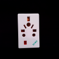 EURO 13A Flat 3 Pin Multi Plug & Socket with Fuse Protection. 