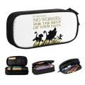 The Lion King Hakuna Matata Movie Pencil Case for Girls Boys Large Storage Pen Box Bag School Accessories. 