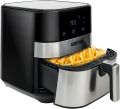Geepas Air Fryer 1700W -Hot Air Fryers, 5 Litres Electric Air Cooker With Digital Touch Screen & Preheat, 60 Minute Timer, Led Display, Auto Shut Off"Min 1 year manufacturer warranty". 
