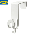 IKEA SEKINER hook for Door white Over Door Hook - Towel Hanger Organizer, Hanging Storage for Hat, Coats, Purses, Scarves, Clothes - Best quality clothes organizer. 