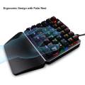 Sades TS-35 One Handed 35 Keys Mechanical RGB Gaming Keyboard. 