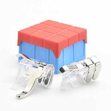 World Best PUBG/ Trigger Fortnite gamming triggers 4 finger trigger R11 / Mobile Gamepad triger compatible for all IOS and Android devices - ABS and Metal
