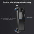 MEMO L01 Mobile Phone Cooler for PUBG Games Gaming Cooling Fan Radiator for iOS Android Cell Phone. 