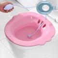 Sitz Bath Tub Washing Cleaning Reusable Soothes and Cleanse for Female Pink. 