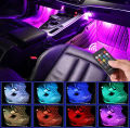 Car Interior Atmosphere Remote Control Light Decor Lamp. 