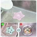New Bathroom Hair Filter Star Bathroom Drain Hair Catcher Bath Stopper Plug Sink Strainer Filter Shower For Home Accessories. 