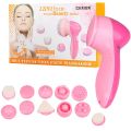 12 in 1 Multifunction Electric Facial Cleansing Brush Face Body Massager Kit Face Cleanser Blackhead Pore Removing Beauty Tool CNAIER AE-8781. 