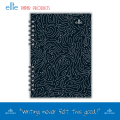Elite A5 Notebook Spiral Binding Soft Cover. 