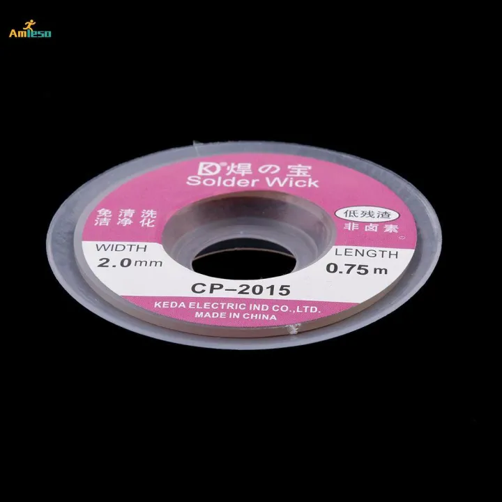 5%20Pack%20BGA%20Desoldering%20Soldering%20Tin%20Remover%20Braided%20Copper%20Wire%200.75m%20Spool%20-%20Image%202