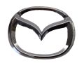 Mazda 4-Inch Chrome Front Grille / Rear Trunk Emblem | 3D Replacement Logo Badge for Mazda 3, Mazda 6, Axela, Demio - 1 Pc. 
