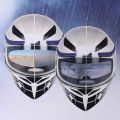Motorcycle Helmet  Film, Universal  anti Fog Protection Film, Transparent Lens Sticker Helmet Anti Fog Film Visor Shield. 
