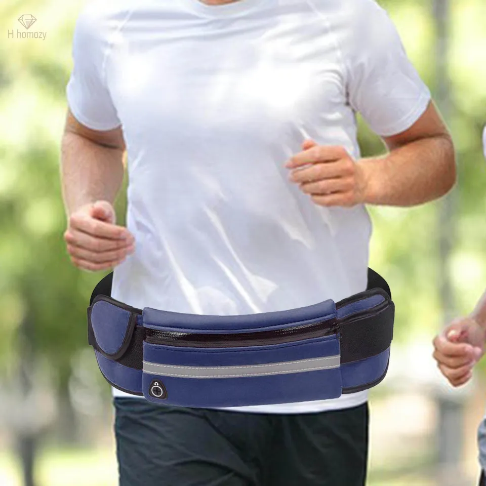 Running Fanny Pack Phone Key Holder Waist Pouch Running Belt Bag