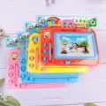 Magic Slate Drawing and Writing Board for Kids Children's Color Magnetic Magic Slate Drawing Board Cartoon Color Writing Board with 3 shapes Stamp Baby educational children's toys writing print drawing board magnetic board Best Gift For Kids. 
