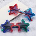 Fashion Unique Pentagram Sunglasses Christmas Party Star Shape Sun Glasses for Women Men Shining Shades Xmas Festival Eyewear. 