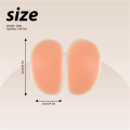 Women beige Silicone Hip Up Pads Butt Enhancer Booster. 