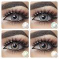 1 Pair Soft Contact Color Lenses Makeup Eye Lens Make up 3 Shaded full Fashion unisex With Free Kit & Saline. 