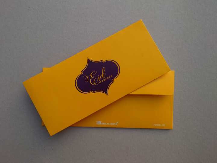Eidi Design Eid Design Hard Card Material Eidi Envelope Eidi Money Folder | Daraz.pk
