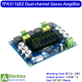 2.1 Channel Audio Stereo Equalizer Bluetooth Hifi Power Subwoofer Amplifier Board Tpa3116d2 by Electrica. 