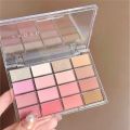 JADED Neon Sixteen Eyeshadow Palette, Korean Light Complexion, Low Saturation, Pseudo Plain Makeup, Pearlescent Matte, Affordable Eyeshadow. 