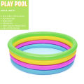 5 Ft Bestway 4 Rings Inflatable Summer Set Swimming Pool For Kids Summer Season Pools Party With Inflatable Pool, Family Fun Indoor & Outdoor Kids Water Games Swim Play Bath Pool Padded Floor & Enjoy Summers Swimming Pool For Toddler & Kids Code: 51117. 