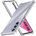 Samsung Galaxy A54 Case Clear Shockproof Silicone Slim-Fit Cover with Camera Protection for Samsung Galaxy A54 5G Transparent. 