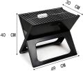 Barbecue Charcoal Grill, Foldable Charcoal Grill, Ultra-Light Foldable Grill is Easy to Install, Very Suitable for Camping Outdoor Garden Party. 