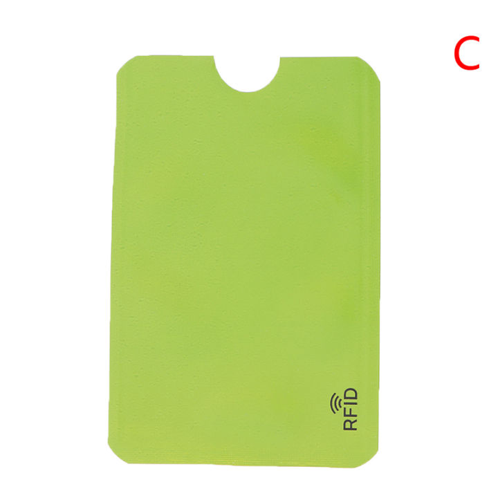 10PCS Credit Card Protector Secure Sleeve RFID Blocking ID Holder Foil Shield