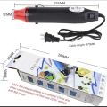 Openi - 300 Watt Mini Heat Gun - 220 Volt - Handheld Dual Temperature - Hot Air Tool for Shrink Wrapping, Embossing, Craft Projects, Sticker Removal, Resin Art & Craft DIY Tools. 