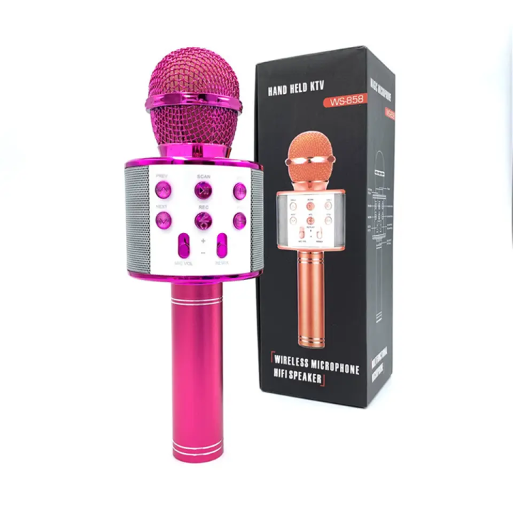 Best%20Microphone%20WS%20858%20for%20clear%20speaking%20professional%20karaoke%20speaker%20Wireless%20Bluetooth%20Hifi%20Speaker%20plus%20an%20original%20aux%20cable%20with%20mic%20-%20Image%204