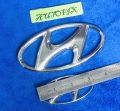 Hyundai Santro front and rear plastic Logo 02 PCS. 