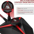 EIVOTOR USB Desktop Microphone with Mute Button, Plug＆Play Computer Microphone with Volume Control Condenser Mic 360 Gooseneck Design Compatible with Mac/Windows for Recording, YouTube, Streaming UK IMPORT. 