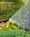 High Pressure Water Spray Nozzle Hose Pipe Adjustable Metal Spray Nozzle Water Pressure Booster Water Spray Gun for Car Wash cleaning & Gardening Water Pressure Nozzle. 