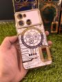 Itel P40 Back Cover Luxury 6D Plating Soft Case Camera Lens Protection - Crome case - Itel P40 Girls & Boys Back Cover. 