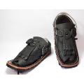 Handy Kraft Traditional Hand Made Marri Cut Balochi Chappal for Men – Genuine Leather - Handcrafted Quetta Chappal – Sandal for Men - Handmade Sandals – Branded Shoes for Men – Black Color. 