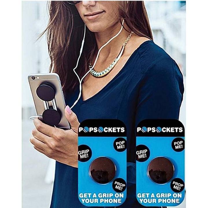 Pack Of 2 - Universal Pop Socket For Mobiles / Tablets