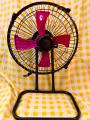 Small Table or Wall Fan - Steel Body Fan - Size 9 Inch-DC 12V. 