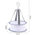 Socks Drying Basket Fine Mesh Prevent Shrink Clothes Hanging Dryer Laundry Accessories. 