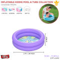 2 Ft Bestway Inflatable 2 Ring Kiddie Swimming Pool For Kids Summer Season Pools Party With Inflatable Pool, Family Fun Indoor & Outdoor Kids Water Games, Swim, Play, Bath Pool & Enjoy Summers Swimming Pool For Toddler Available in 2 Colors Code: 51061. 
